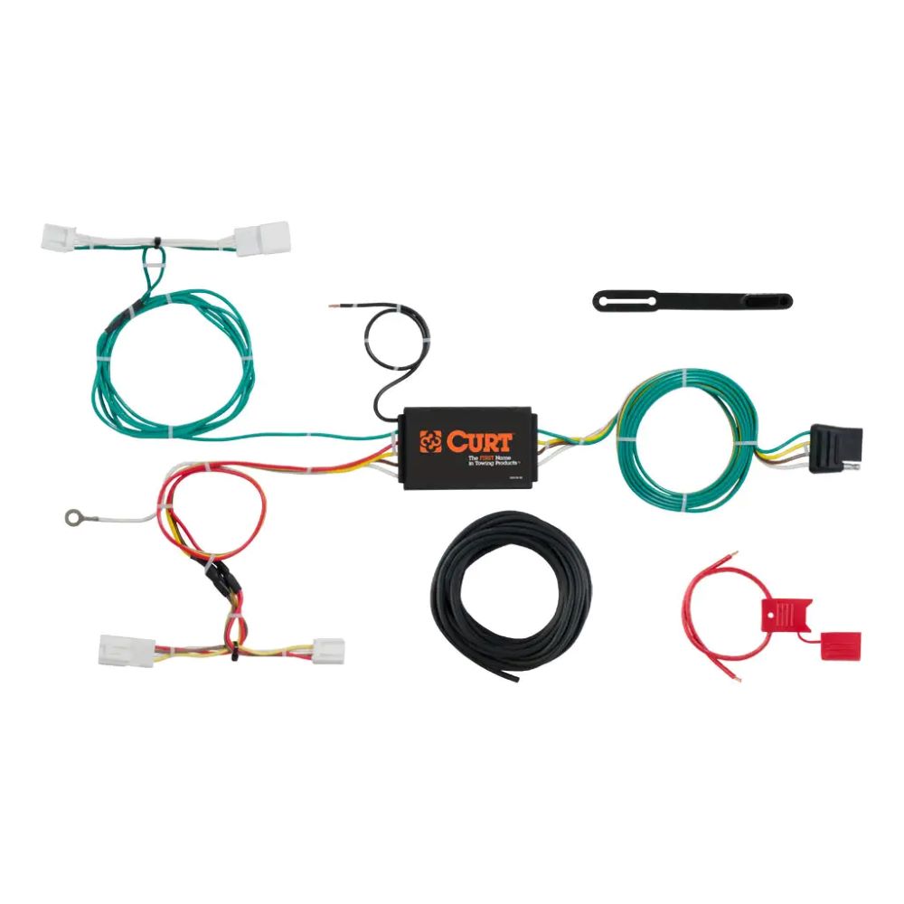 Custom Wiring Harness, 4-Way Flat Output, fits 2016 Scion iM, 2017 -18 Toyota Corolla iM, 2019-2023 Corolla Hatchback