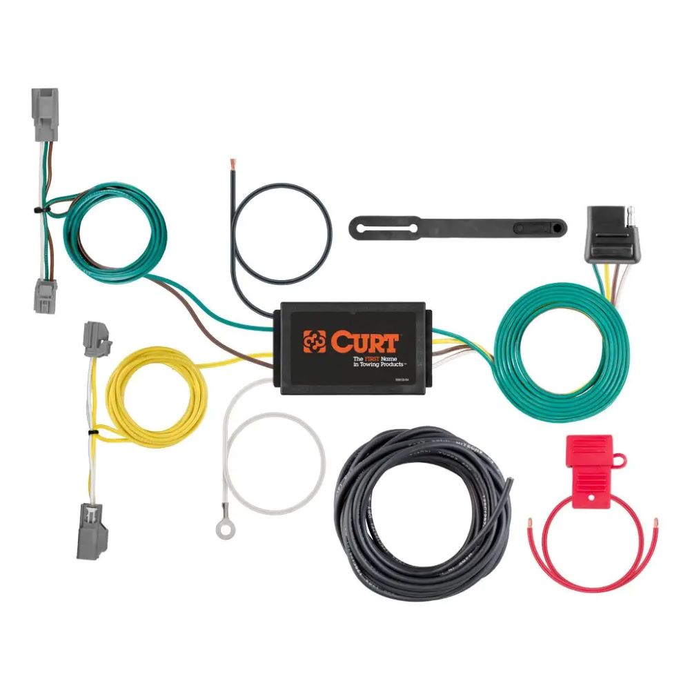 Custom Vehicle to Trailer Wiring Harness, 4-Way Flat Output fits 2016-2019 Chevrolet Cruze