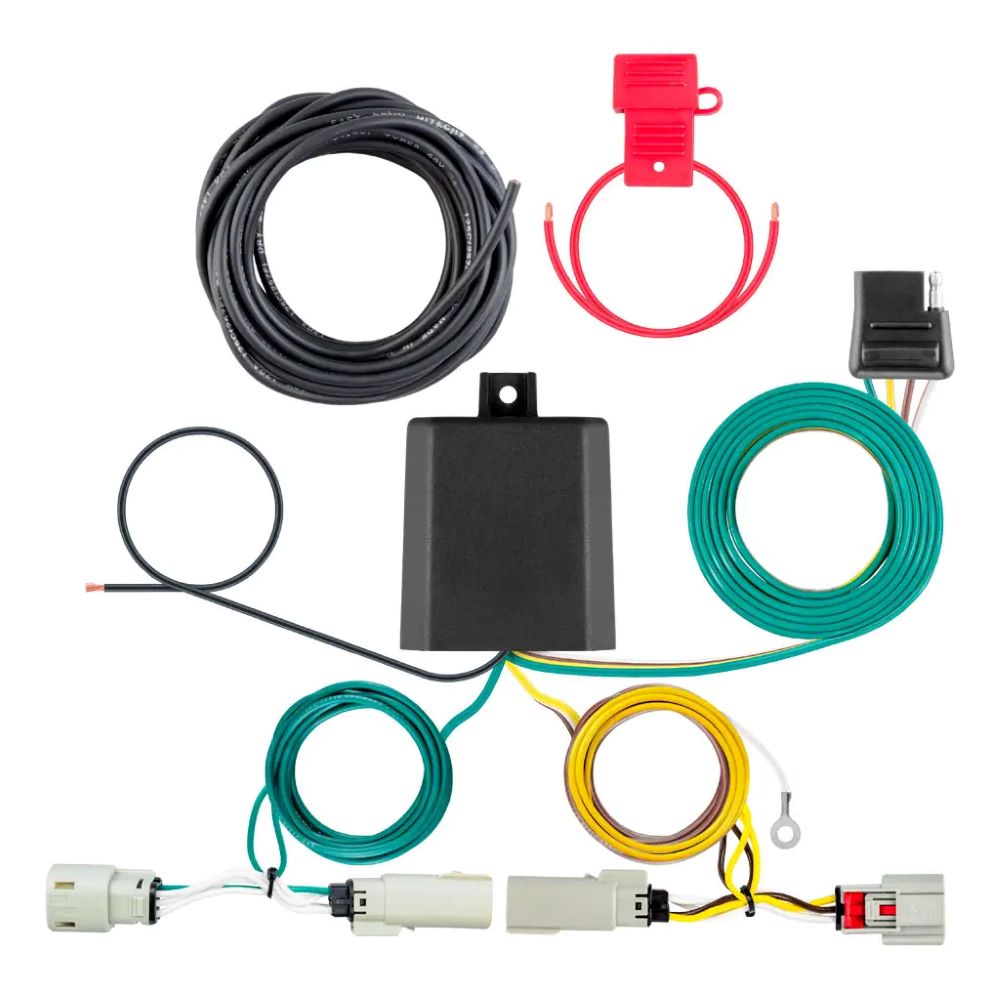 Custom Wiring Harness, 4-Way Flat Output, Fits Select Ford Maverick