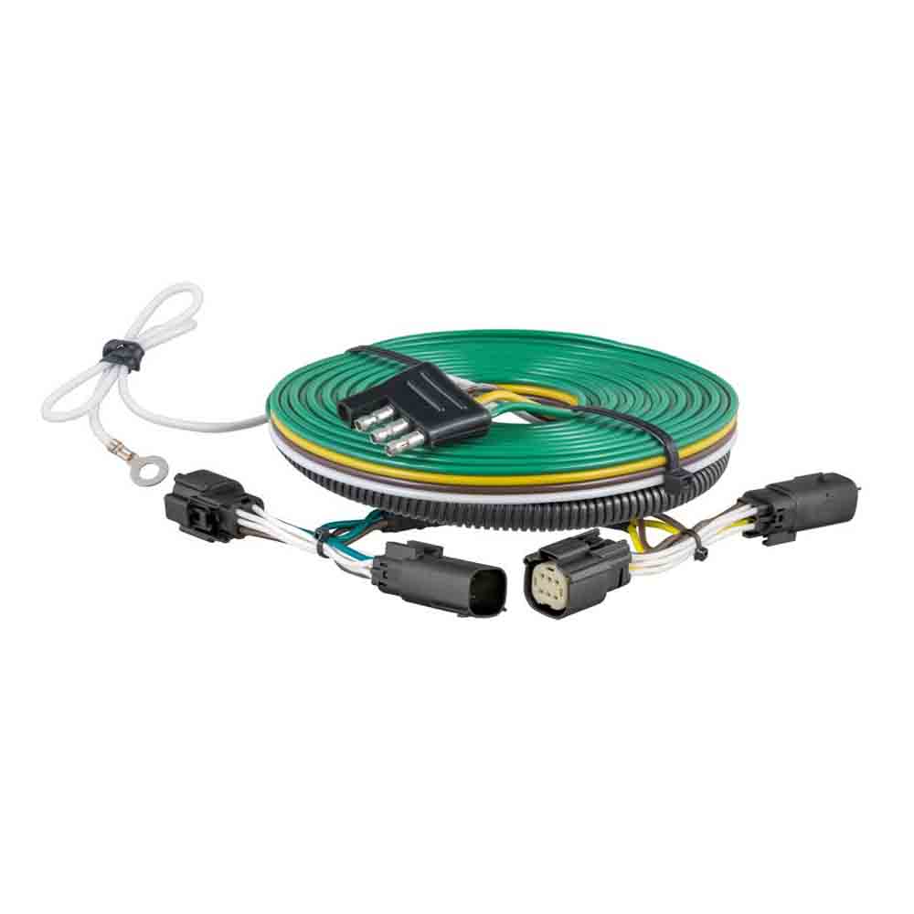 Custom Towed-Vehicle RV Wiring fits Select Silverado, Sierra 1500, 2500, 3500 HD (Without LED taillights) (see compatibility list)