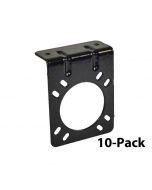 7-Way Socket Mounting Brackets - 10-Pack