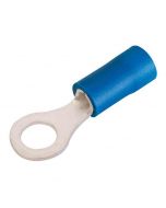 3/8 Inch Ring Connector - Blue - 25 Pack