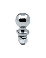 Trailer Hitch Ball, 2 in. Diameter, 3,500 lbs. Capacity, 3/4 in. Shank Dia, 1-9/16 in. Shank Length, Chrome