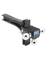 Adjustable Tri-Ball Ball Mount with Step