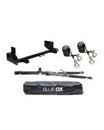 Blue Ox Alpha (8,500 lb) Tow Bar & Baseplate Combo fits 1997-2002 Jeep Wrangler With Standard C-Channel Bumper (No Double Tube Bumpers)