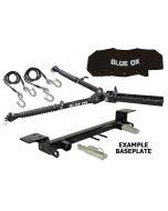 Blue Ox Alpha 2 (6,500 lb) Tow Bar & Baseplate Combo fits Select Jeep Wrangler/Wrangler Unlimited (JL) (All Models w/Standard Bumper) (Includes ACC) (Includes 392 & 4XE)