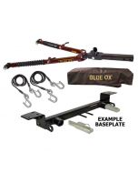 Blue Ox Ascent (7,500 lb) Tow Bar & Baseplate Combo fits Select Jeep Wrangler/Wrangler Unlimited (JL) (All Models w/Standard Bumper) (Includes ACC) (Includes 392 & 4XE)