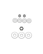 Blue Ox Washer Kit for BX7470P Apollo Pintle Tow Bar