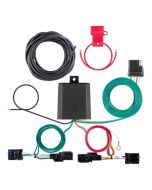 Custom Trailer Hitch Wiring, 4-Way Flat, fits Select Kia Sorento, Sportage with LED Taillights