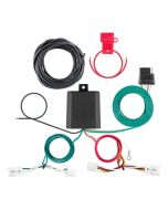 Custom Trailer Hitch Wiring Harness, 4-Way Flat Output, Fits Select Nissan Sentra