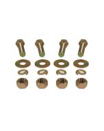 9/16 Inch Pintle Mount Bolt Kit - Set of 4 Bolts, Nuts, Washers