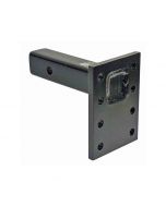 Rigid Hitch Pintle Mount Plate (RPM-8) 15,000 lbs. Capacity, 2" Solid Shank, 7" Plate - 6-1/4 inch Shank - Made in USA