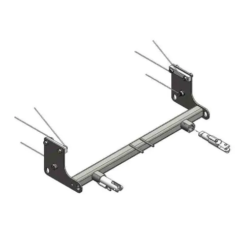 Blue Ox Alpha BX7390 (8,500 lb) Tow Bar & Baseplate BX1126 Combo