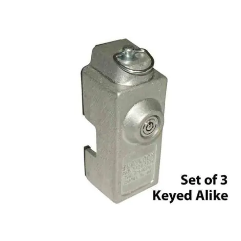 Keyed Alike Trailer Door Shackle Lock | Blaylock - Rigid Hitch