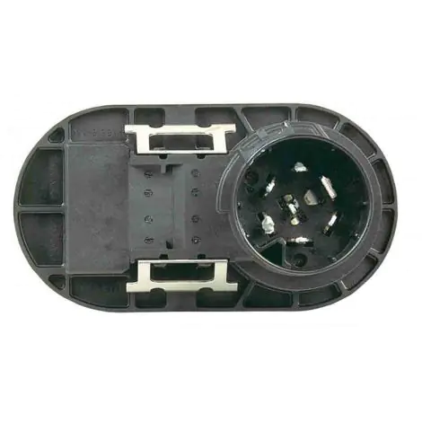 7-Way OEM Socket W/ 4-Flat