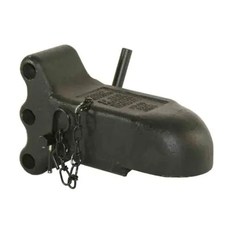 thumbnail image 2 of JY 2-5/16" Trailer Hitch Ball Coupler – 15,000 LBS Capacity, Adjustable Channel-Mount, Powder-Coated Steel For RV & Heavy-Duty Trailers 2 of 3