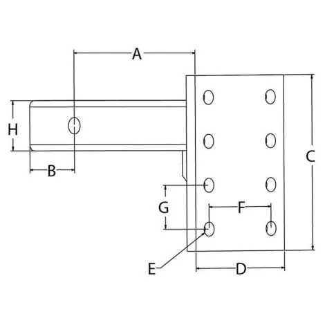 Nilight - - Nilight Pintle Hook Trailer Hitches Receiver Hook Combination 2-5/16" Hitch Ball With Mounting Kit, 14000LBS Black Bolt On Adjustable Powder-Coated