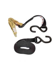 1 IN X 20 FT S-Hook Ratchet Tie-Down