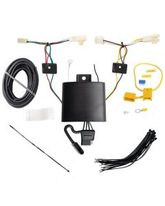 T-One T-Connector Harness, 4-Way Flat, w/Circuit Protected ModuLite HD Module fits 2019-22 Lexus ES250, 2022 ES300h, 2019-2022 ES350