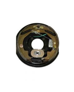 Electric Brake Backing Plate - 10" x 2-1/4" Self-Adjusting Assembly - Left Side (Drivers Side)