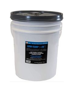 SnowDogg Low-Temperature Blue Hydraulic Fluid (5 Gallon Container)