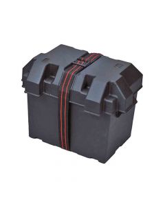 Battery Box with Strap - Group GC2 Style, Golf Cart Type