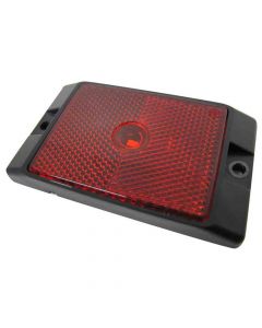 LED Clearance/Side Marker Red Light with  Reflex