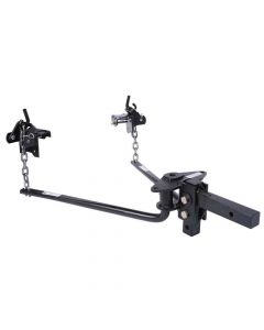 Husky Round Bar Weight Distribution Kit - 1,400 lbs Tongue Weight - 14,000 lbs. Tow Capacity