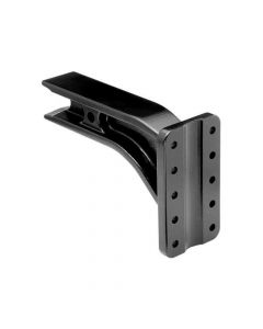 Super Titan Pintle Mount fits Super Titan 3 inch Receiver Hitches, 25,000 lbs. Capacity, Black