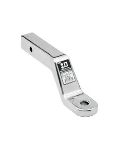 Draw-Tite Aluminum Ball Mount Fits 2 in. Receiver, 4 in. Drop, 3 in. Rise, 8,000 lbs. Capacity