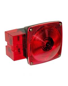 Square "Over 80" Wide Combination Tail Light - Left