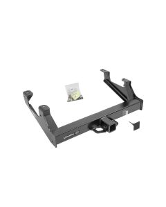Titan Class V Trailer Hitch, 2-1/2 Inch Square Receiver, Black, Compatible with Chevrolet Silverado : GMC Sierra