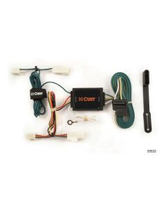 Custom Wiring Harness, 4-Way Flat Output Fits 2003-08 Toyota Matrix, 2000-02 Echo