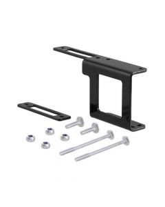 Easy-Mount Electrical Bracket for 4 or 5-Way Flat Plug on a 1-1/4" Receiver Hitch