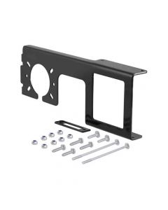 Easy-Mount Electrical Wiring Bracket for 4 or 5-Way Flat & 6 or 7-Way Round, fits 2-1/2" Receiver Hitch