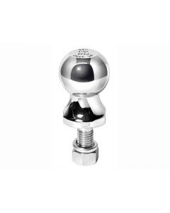 Garden Tractor 1-7/8 Inch Hitch Ball, 2,000 lbs. Capacity, 5/8 in. Shank Dia, 1-3/4 in. Shank Length, Chrome