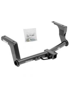 Class III Round Tube Trailer Hitch 2" Receiver fits 2013-2015 Subaru Crosstrek And XV Crosstrek 