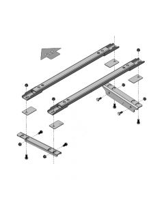 Demco 5th Wheel UMS Frame Mounting Bracket Kit Fits Select Chevrolet Silverado & GMC Sierra 2500 HD/3500 HD - Long Bed (8' Box) Only