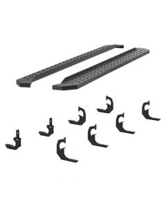 2007-2019 Chevrolet Silverado, GMC Sierra Crew Cab Pickup (Diesel) Models Aries RidgeStep 6 1/2 Inch Running Boards