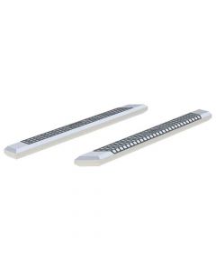 Select Chevrolet, Dodge, Ford, GMC, Nissan, Ram Models Aries AdvantEDGE 5 1/2 Inch Side Bars (No Brackets)