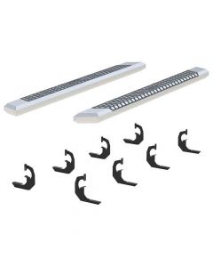 Select Chevrolet Silverado, Tahoe, GMC Sierra, Yukon Models Aries AdvantEDGE 5 1/2 Inch Side Bars