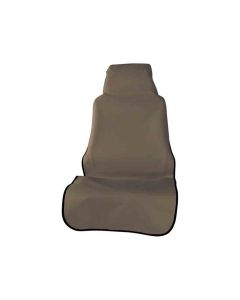 Seat Defender 58" x 23" Removable Waterproof Brown Bucket Seat Cover