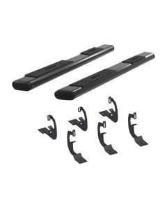 2007-2019 Chevrolet Silverado, GMC Sierra Extended Cab Pickup (Diesel) Models Aries 6 Inch Oval Side Bars