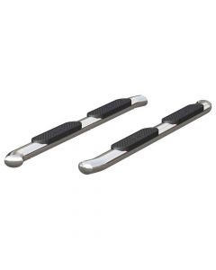 Aries 4" Polished Stainless Oval Side Bars fits Select Dodge, Ram 1500 Classic Extended Cab Pickup