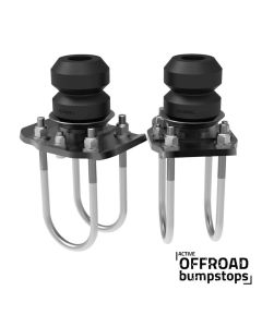 Active Off-Road Bumpstops w/ U-Bolt Flip Kit for 3rd Gen Toyota Tacoma - Rear Kit