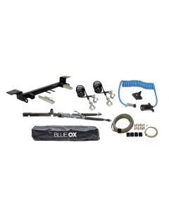 Blue Ox Avail Tow Bar (10,000 lbs. capacity) & Baseplate Combo fits Select Ford Bronco (Modular Bumper) (Includes ACC, Shutters, & Turbo) & Ford Bronco (Standard Bumper With D-Rings) (Includes ACC, Shutters, & Turbo) With Wiring