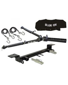 Blue Ox Alpha 2 Tow Bar (6,500 lbs. cap.) & Baseplate Combo fits Select Jeep Grand Cherokee WL W/ Tow Hooks (Includes 4xe, ACC & Shutters) & Select Grand Cherokee L Overland