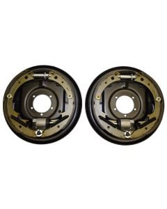  Rigid Hitch Uni-Servo Hydraulic Brake Backing Plate Kit, 12" x 2", Pair, up to 7K Rating, Including 3" Rigid Hitch Logo Decal & Mounting Hardware (BK-235-PR)