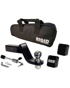 Rigid Hitch Deluxe Ball Mount & Assembly Kit - 2 Inch Ball - 4 Inch Drop - 8 Inch Length