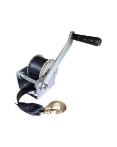 Ram Marine and Utility Winch with Strap and Latch Hook